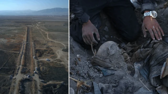 topraktan ceset fiskiriyor suriyenin baskenti samda tespit edilen toplu mezardan 75 ceset daha cikarildi juUnG8iL