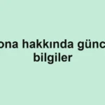 Zona hakkında güncel bilgiler